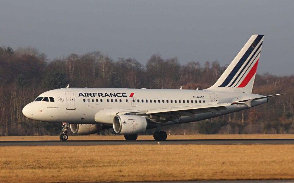 Air France, Avion Airbus 318