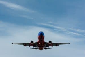 Avion dans la ciel