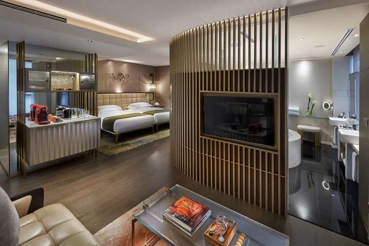 Une chambre du Landmark Mandarin Oriental