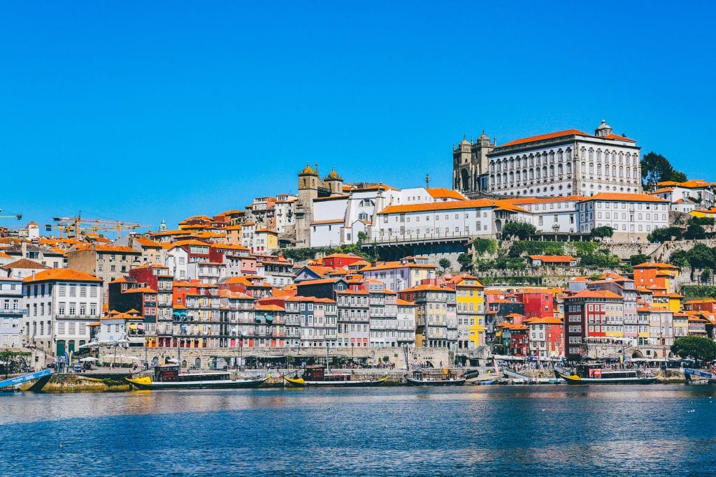 La ville de Porto, au Portugal