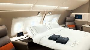 Première classe de Singapore Airlines