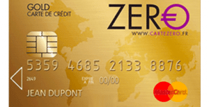ZERO Gold Mastercard d&rsquo;Advanzia Bank