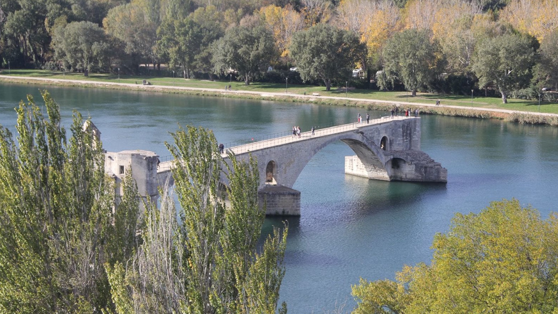 Visitier Avignon : le pont d'Avignon