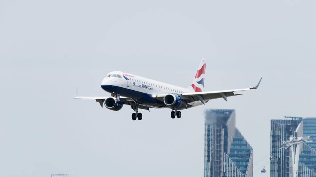 British Airways avion
