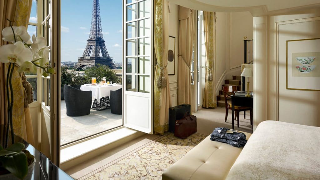 Shangri-La Paris est l'un des hôtels les plus chers de France.