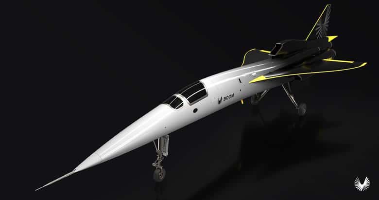 Avion supersonique conçu par Boom