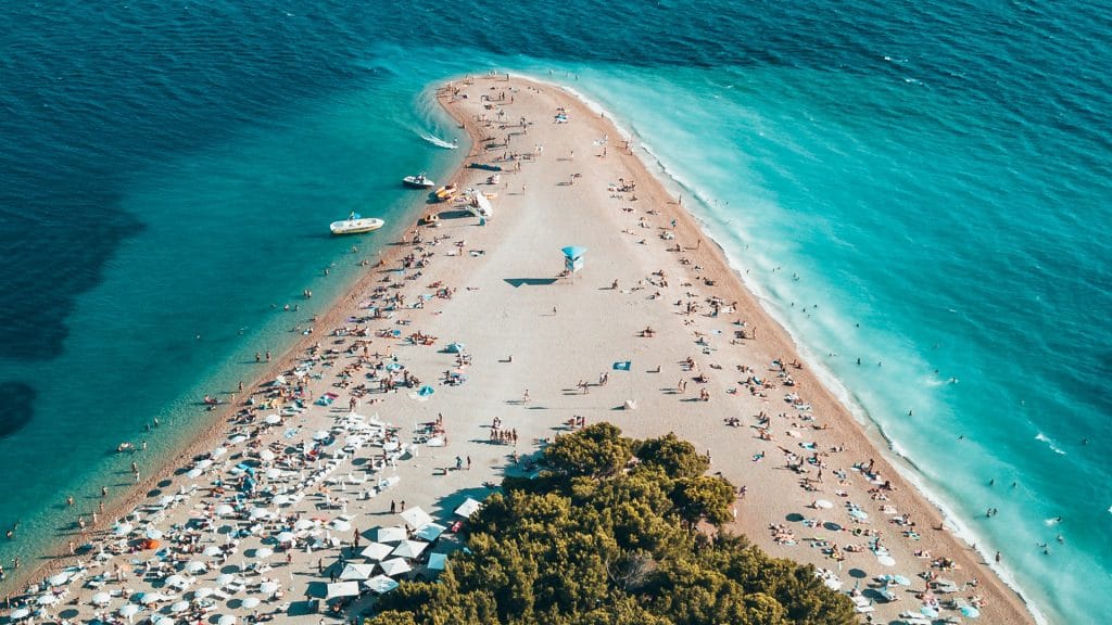 Île de Bol, en Croatie