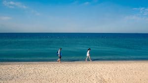 Plage en Lituanie