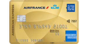 Carte Gold Air France KLM American Express
