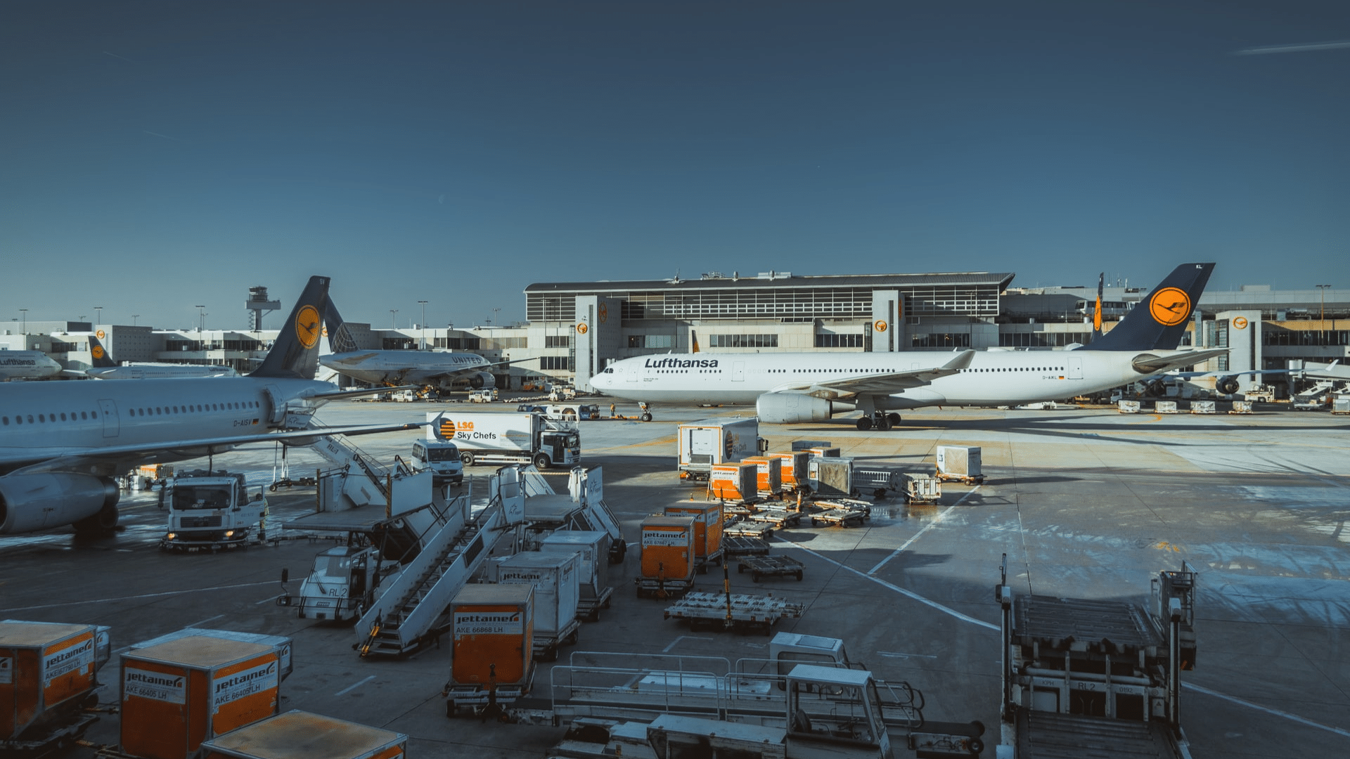 Lufthansa Francfort aéroport