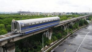 Train à sustentation magnétique chinois