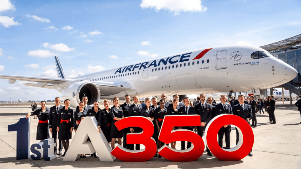 Air France Airbus A350 la Première