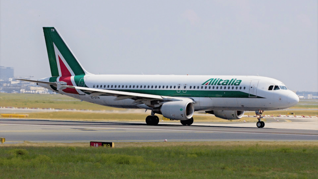 Alitalia Flugzeug