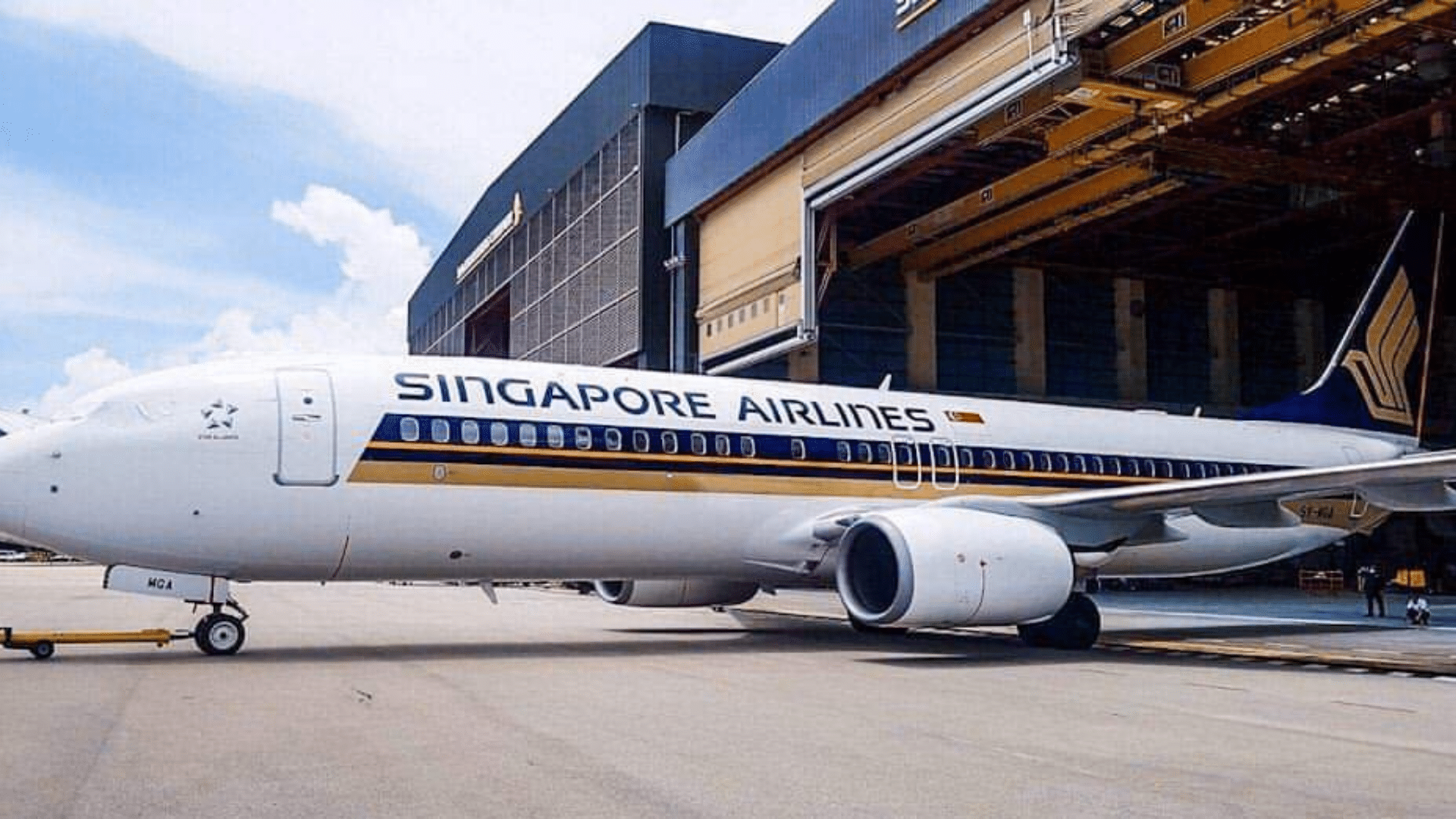 Singapore Airlines Boeing 737