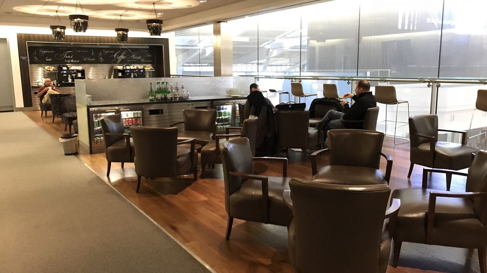 Salon d'aéroport de British Airways à Heathrow