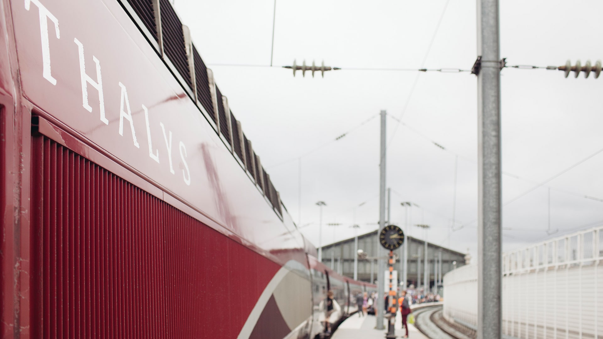 Thalys, train reliant Paris et Bruxelles