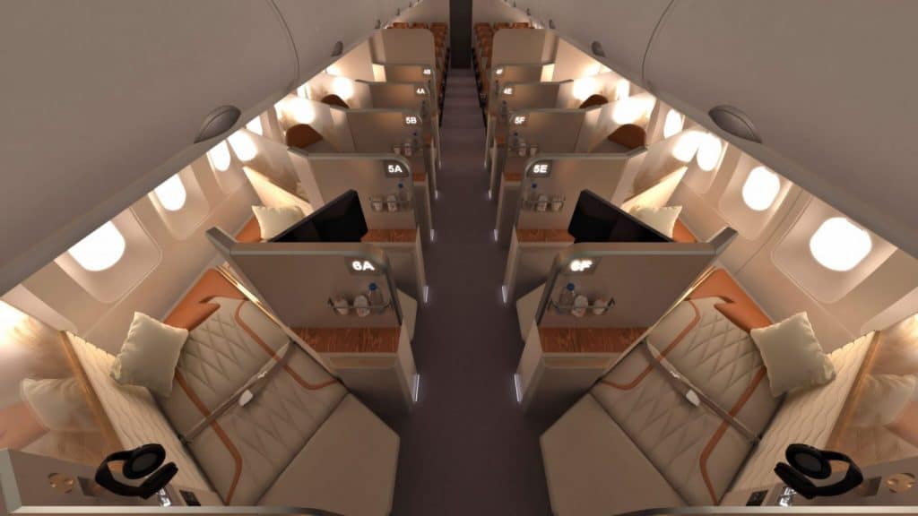 AirGo Galaxy Business Class Seats