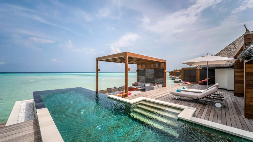 Hôtel de luxe aux Maldives