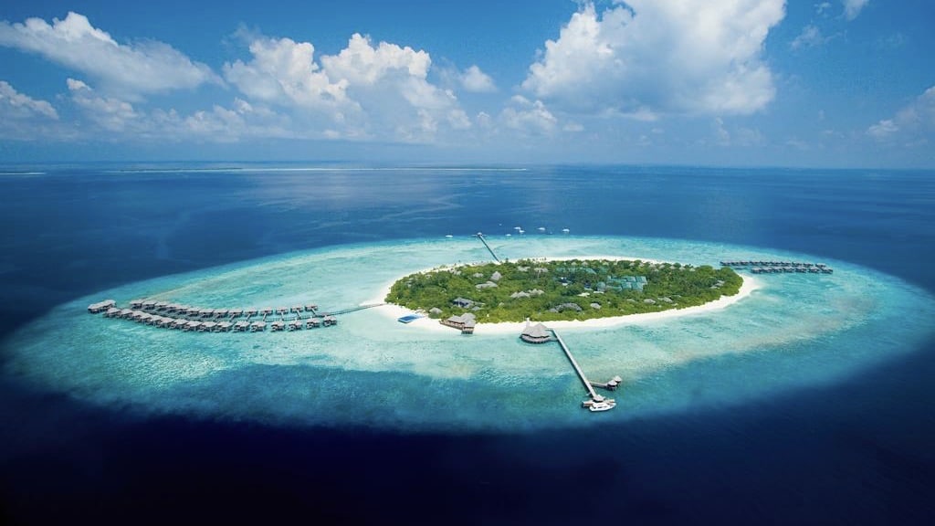 Hôtel de luxe aux Maldives