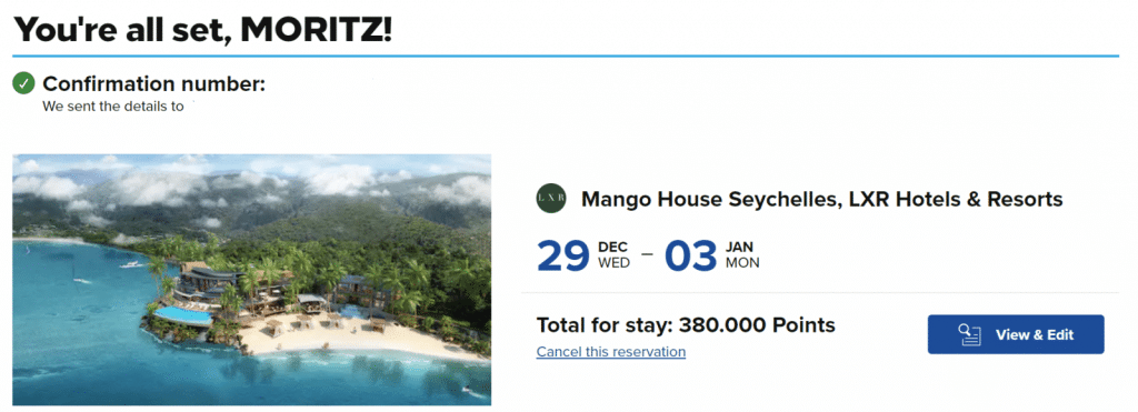 Bon plan au Mango House Seychelles