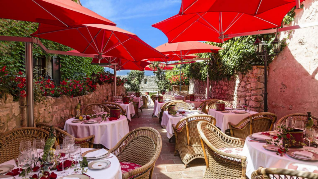 La Table du Saint-Paul, Restaurant - Terrasse - Relais & Châteaux PACA