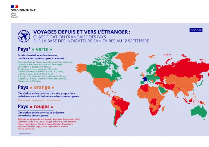 Carte Covid