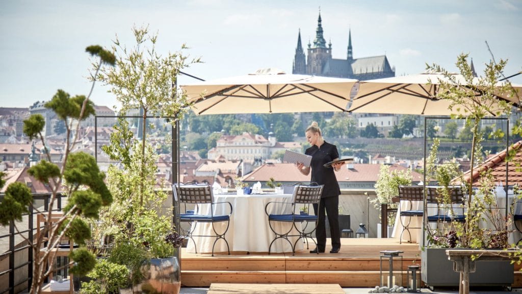 Four Seasons Hotel Prague - terrasse