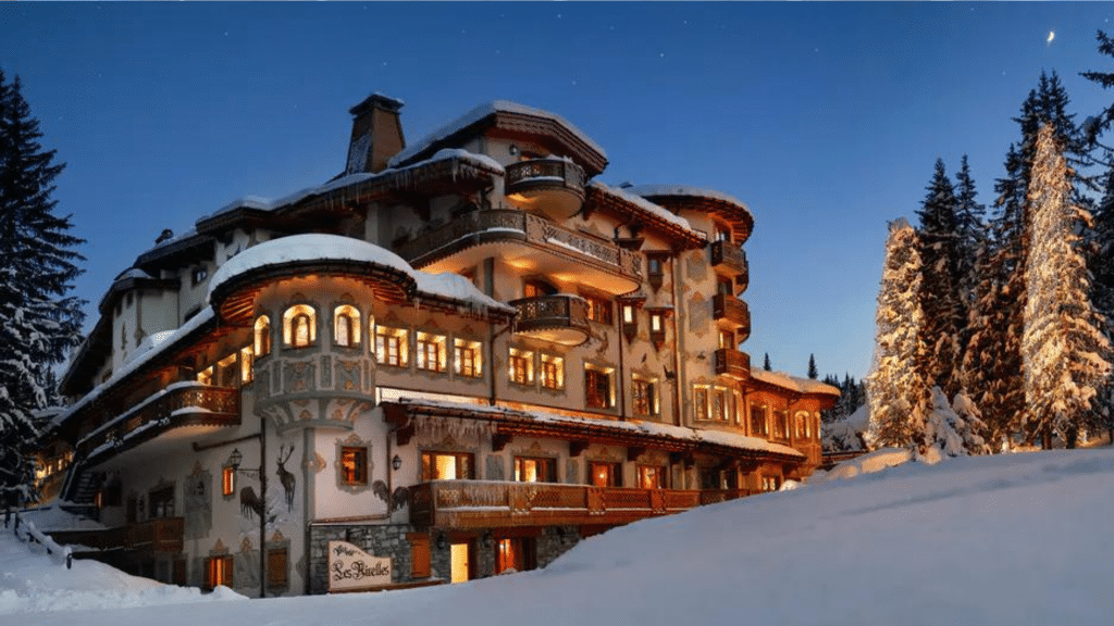 Hôtel 5 étoiles Luxe Airelles Courchevel - Palaces dans les Alpes