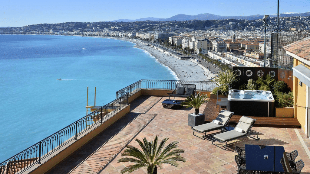 Suite Méditerranée - Hôtel La Pérouse - Hôtel 4* à Nice