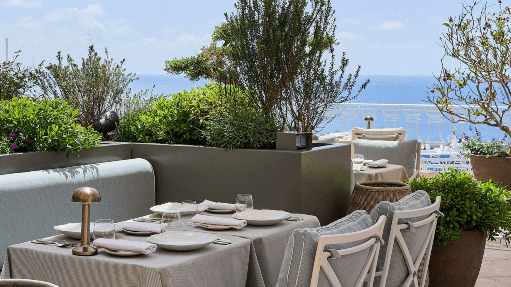 Restaurant Pavyllon au Hôtel Hermitage Monte Carlo