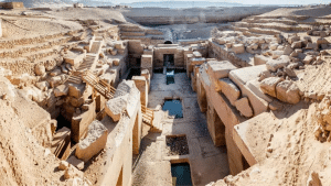 Monument menacé par les changements climatiques