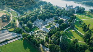 Le domaine vu du ciel