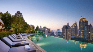 Piscine du Park Hyatt Bangkok