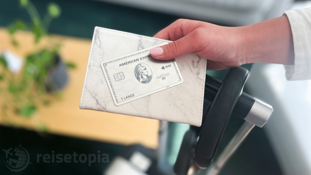 American Express Platinum Card en une seule main